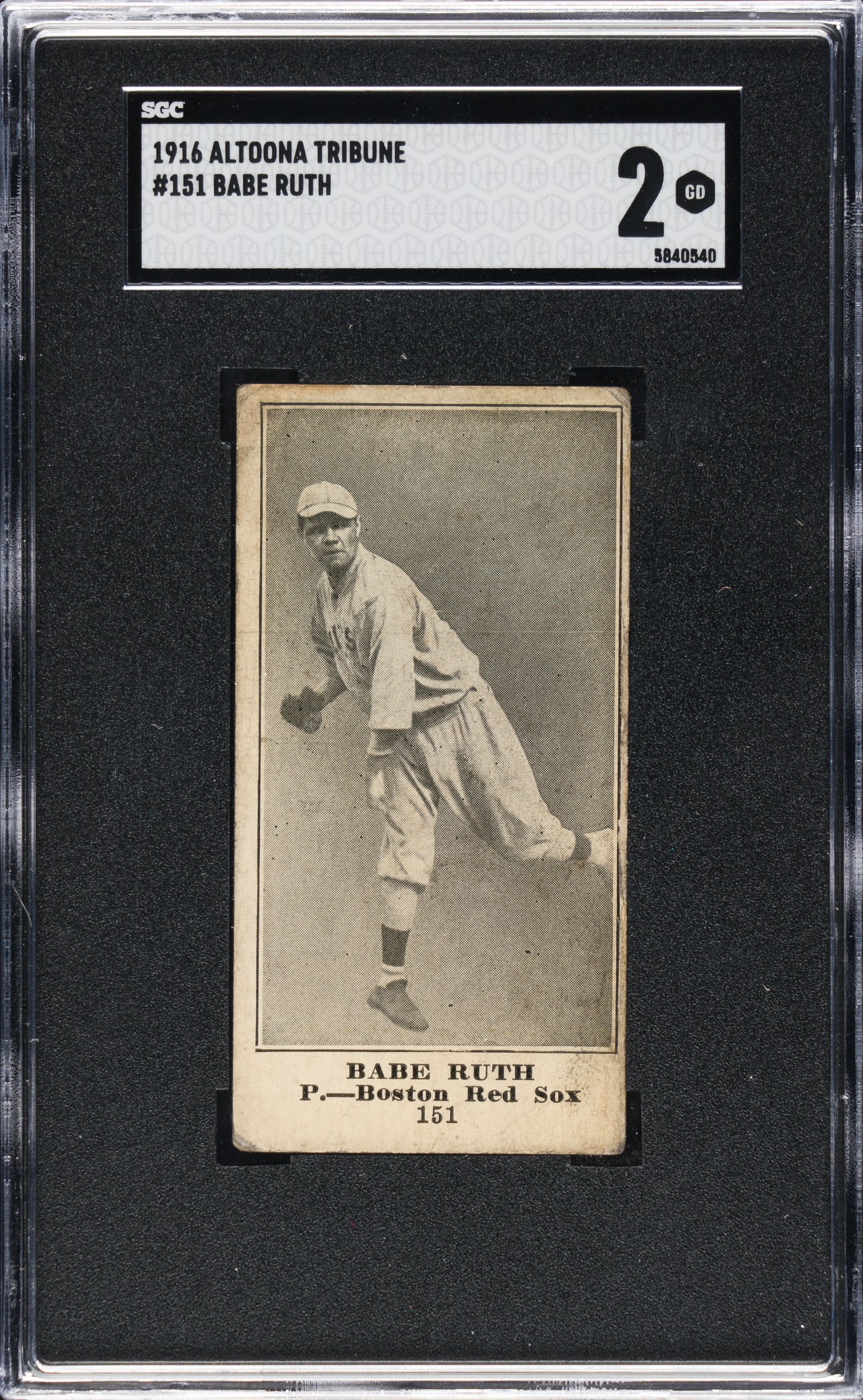 Rare Babe Ruth card found by Altoona-area woman sells for $342,000