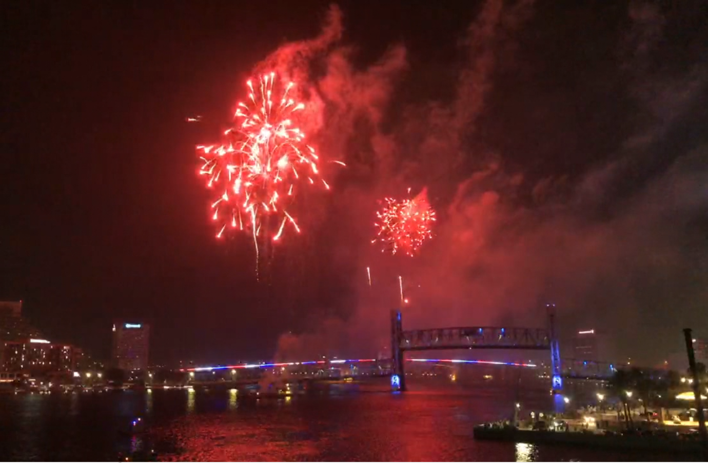 Downtown Jacksonville's Fourth of July fireworks through the years