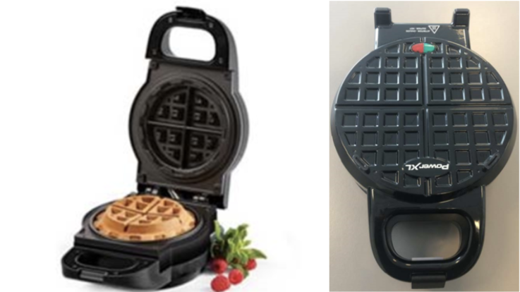 Power XL Wafflizer Stuffed Waffle Maker and Belgian Waffle Iron