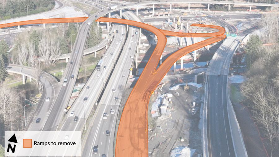 オブジェ 4 weekend closures will make travel through Bothell and