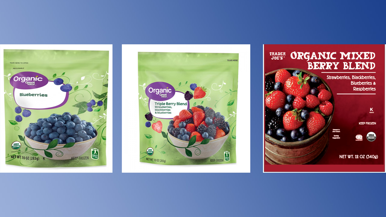 めんま　Aqua Berryとgoodcompany V1 Recall alert: Walmart, Trader Joe's frozen organic berry recall