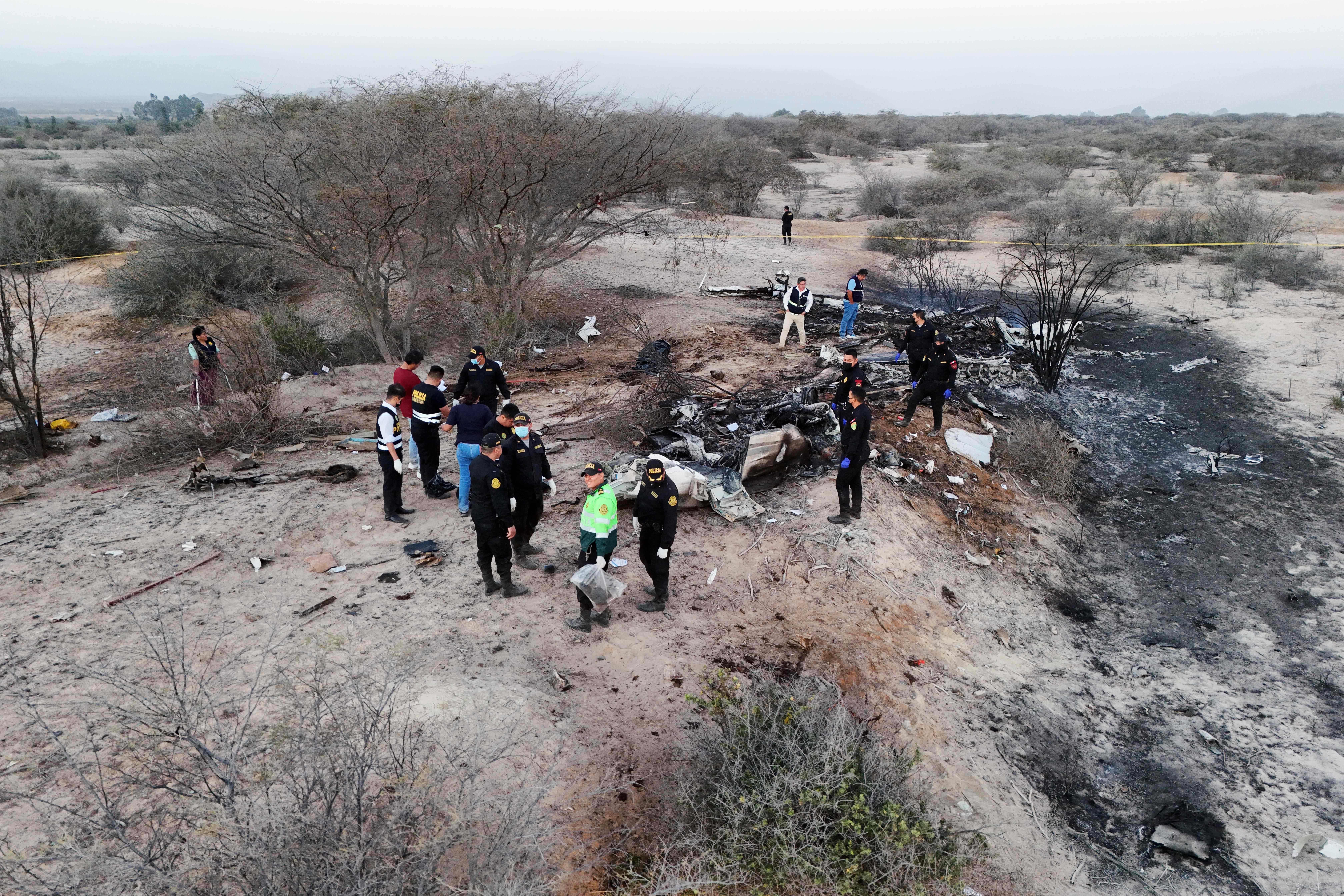 13 killed in plane crash near Peru's world famous Nazca Lines