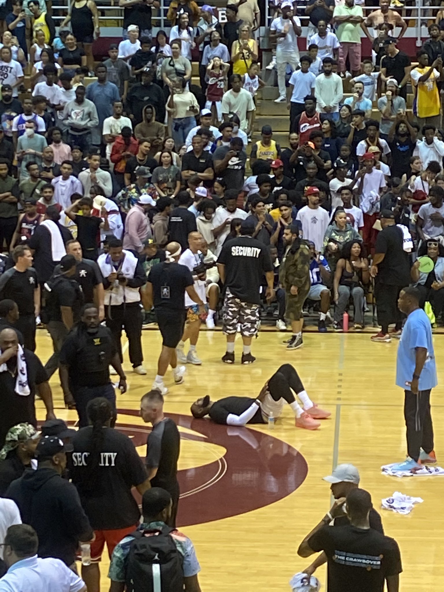 LeBron James' CrawsOver Game Gets Called Off Midway Through The