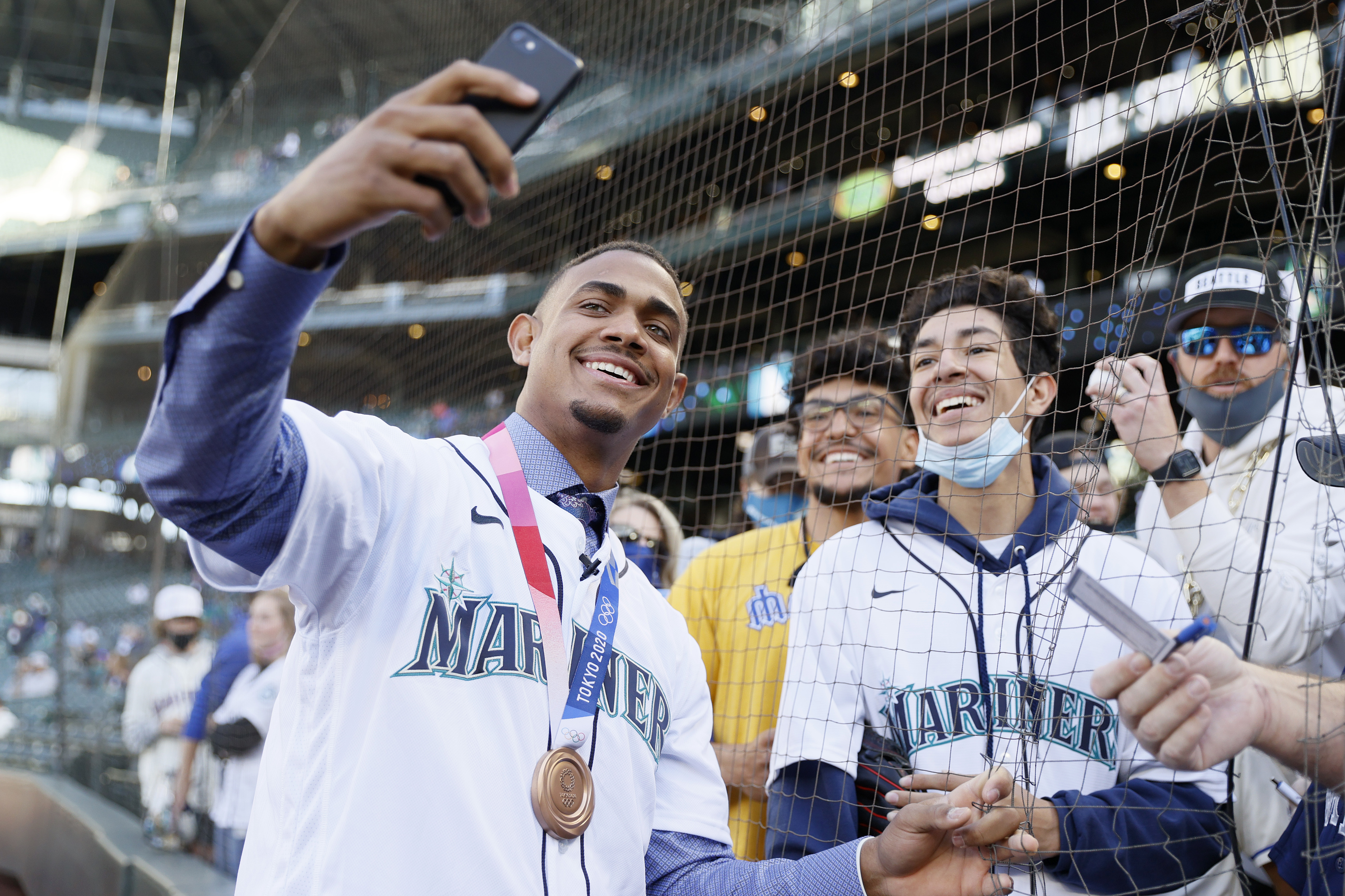 Olympic baseball bronze medalist Julio Rodriguez added to Seattle