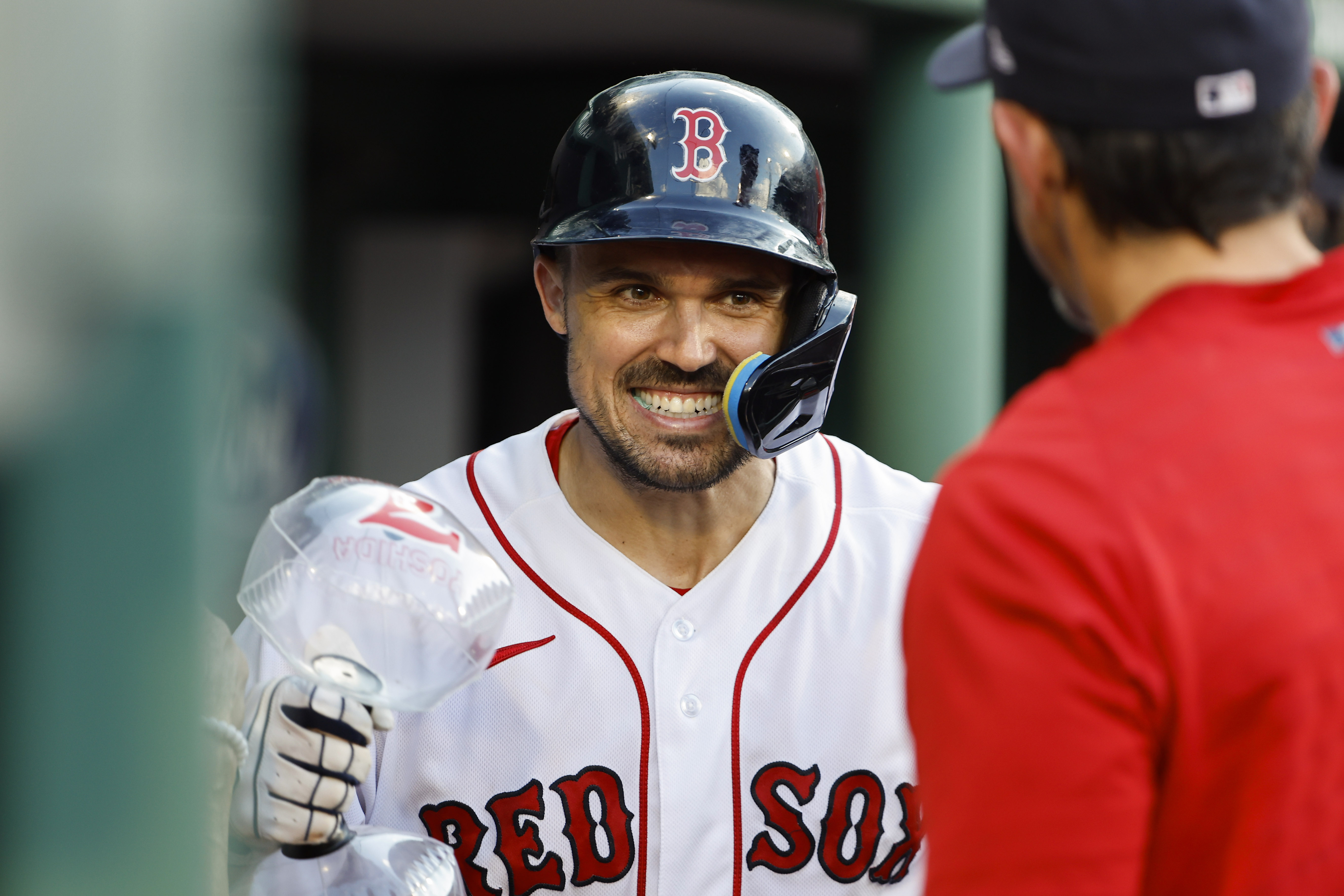 Reese McGuire of the Boston Red Sox looks on during the eighth inning  News Photo - Getty Images