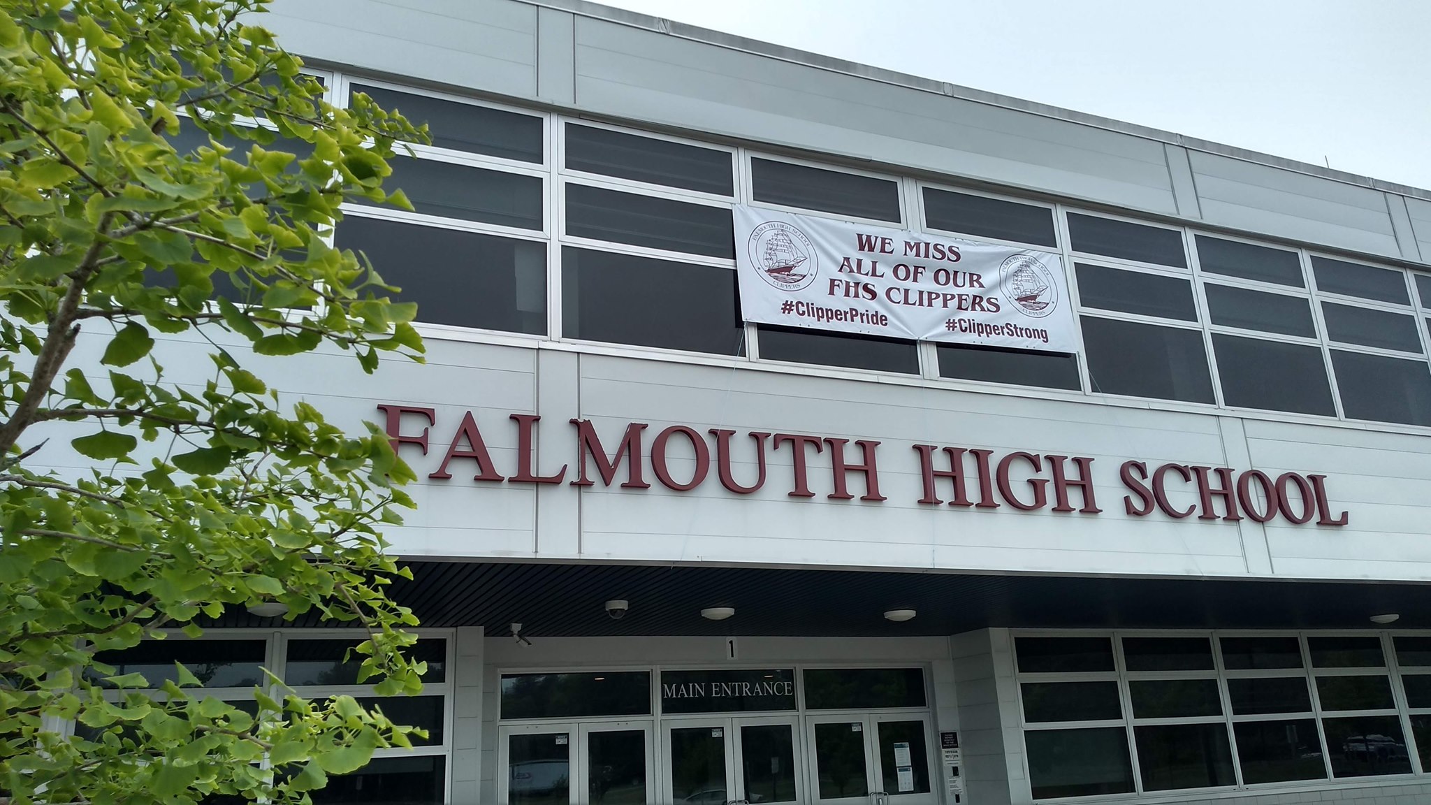 Falmouth High School is remote after some students ignore coronavirus