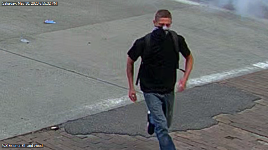 Photos: Police release photos of man suspected of rioting, injuring cop ...