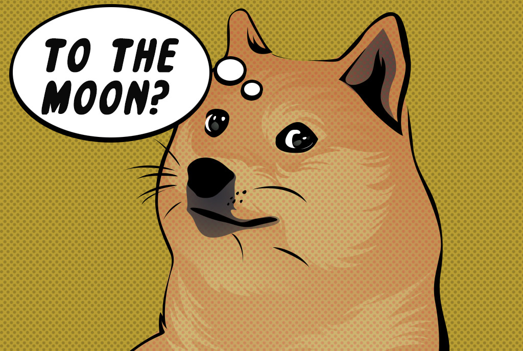 dogecoin - to the moon