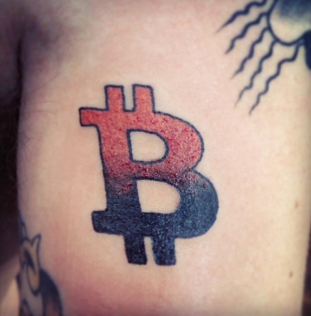 bitcoin address tattoo