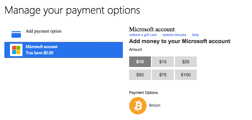 Microsoft buy with bitcoin litecoin buy and sell
