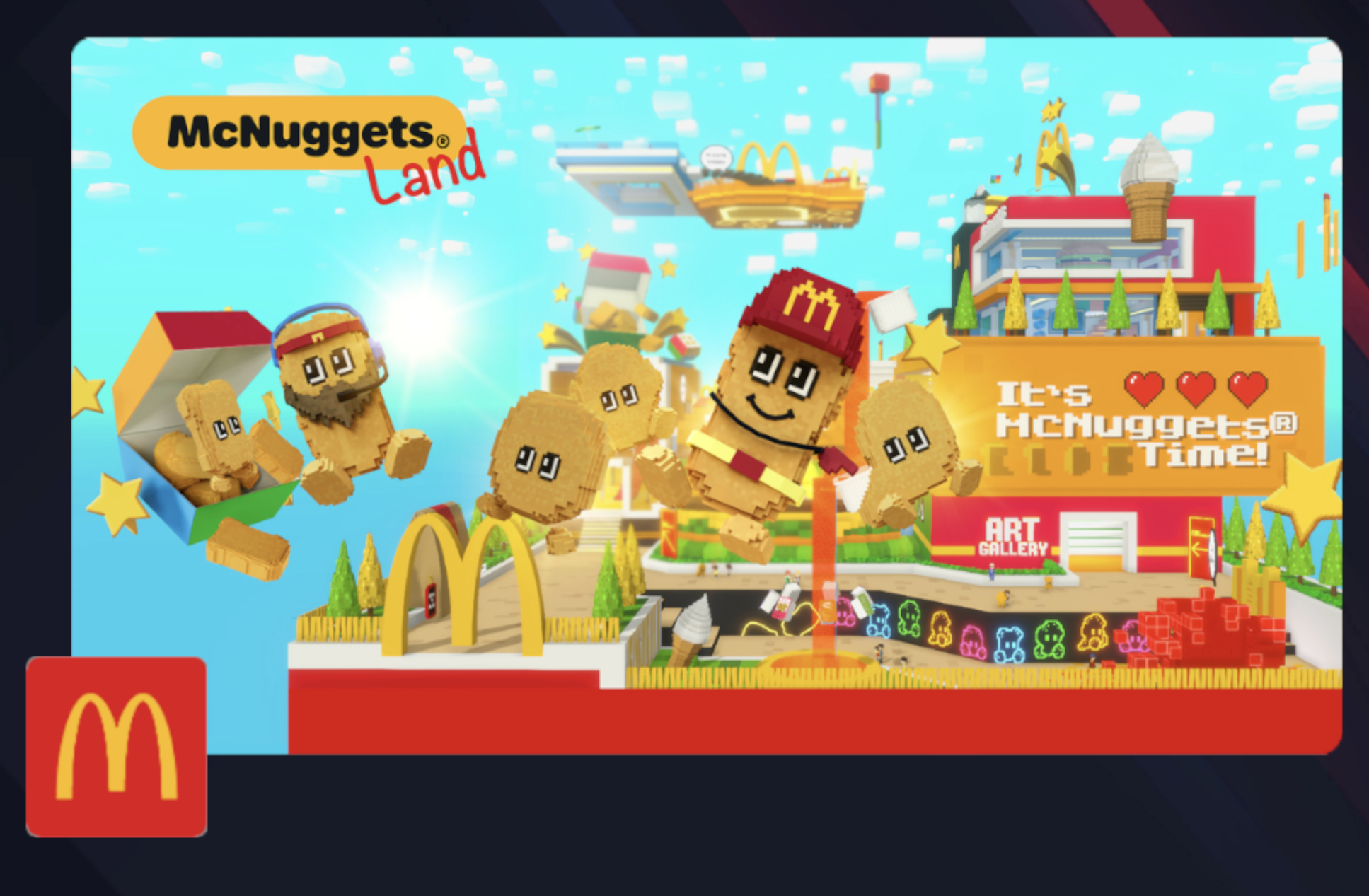 It's McNugget's time in the Sandbox
