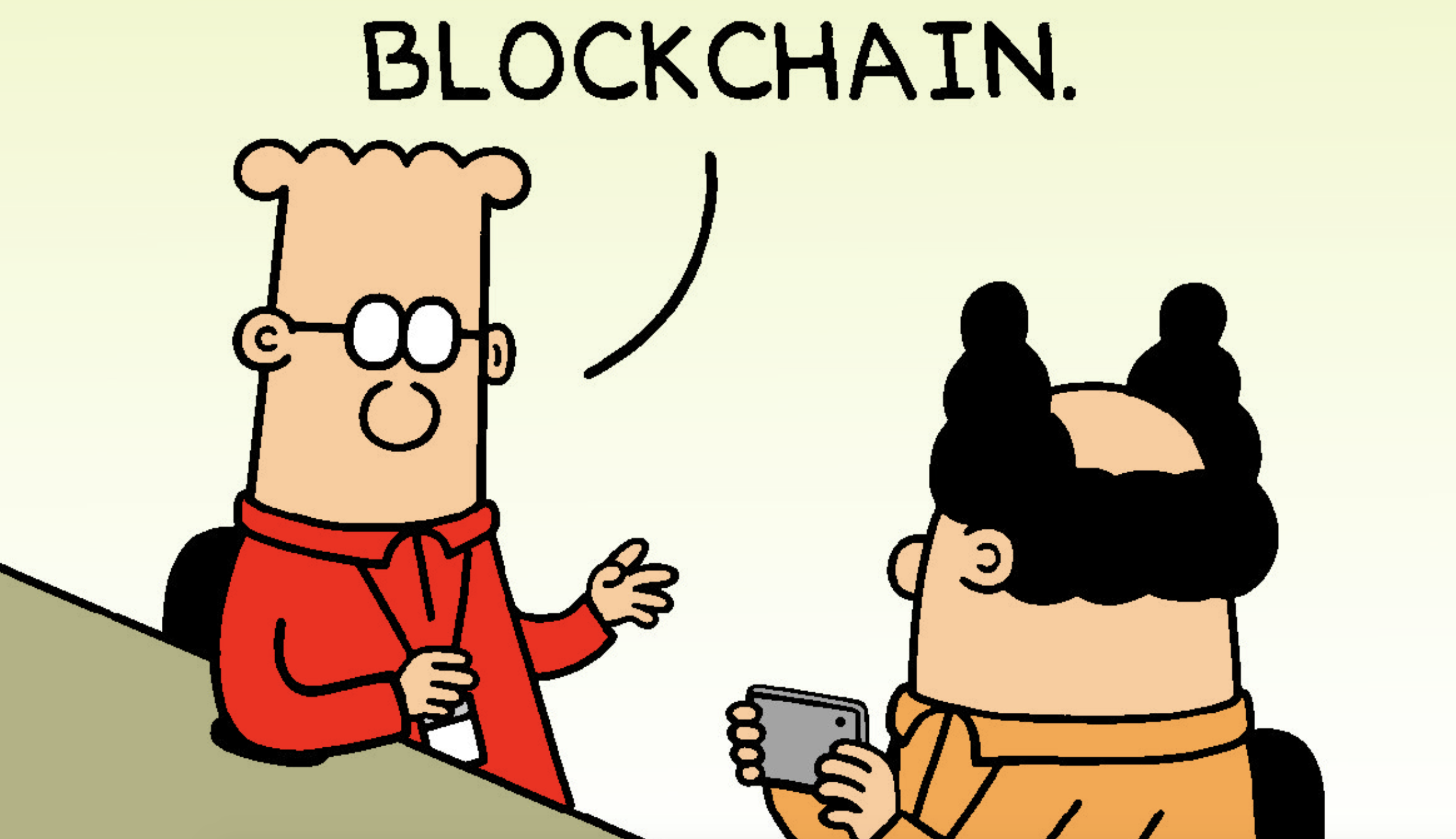 Dilbert Comics Mock Blockchain Mania - CoinDesk