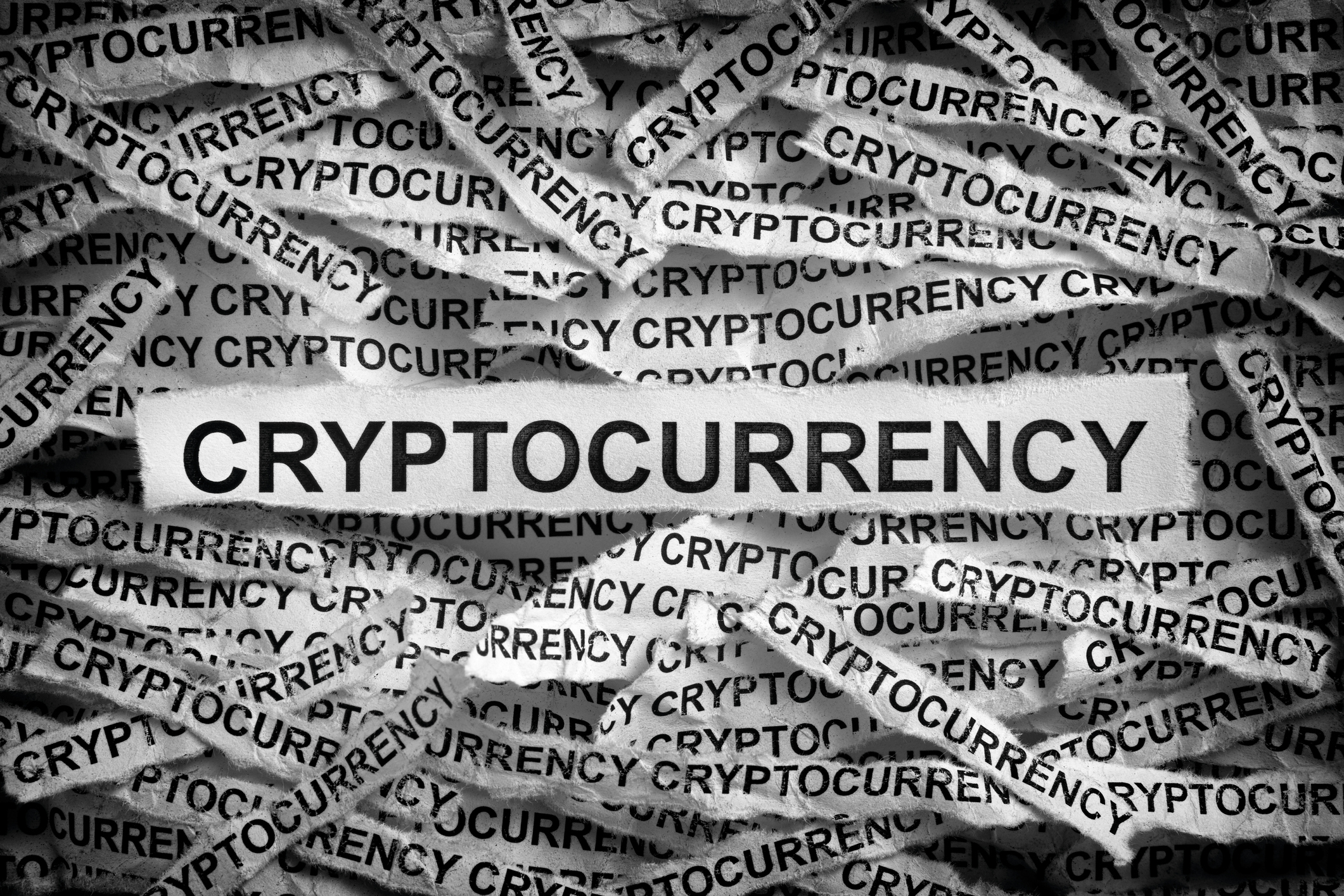Photo of the text "cryptocurrency"