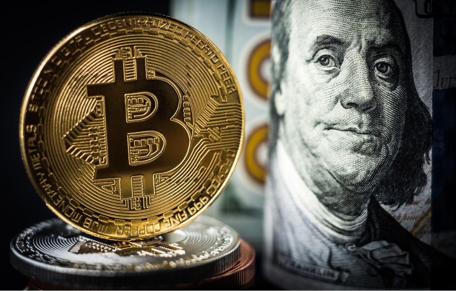 one dollar in bitcoin