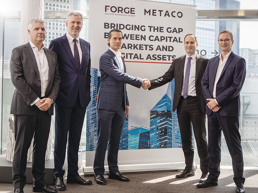 Societe Generale Selects Swiss Crypto Custody Specialist Metaco for Security Token Push