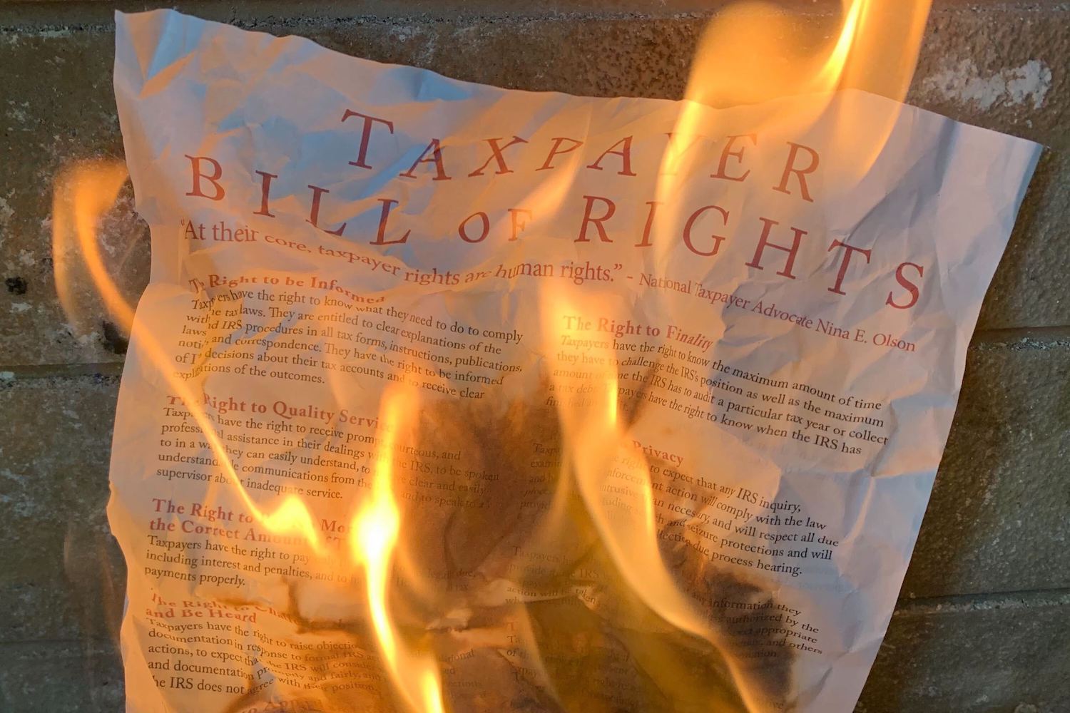IRS Violated 'Taxpayer Bill of Rights' With 2019 Crypto Letters