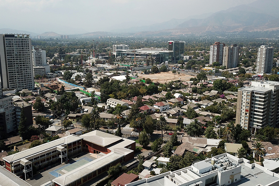 Terreno donde se pretende construir el megaproyecto inmobiliario Plaza Egaña