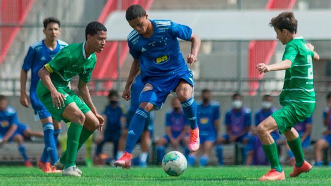 Joao Mendes, en un partido de Cruzeiro.