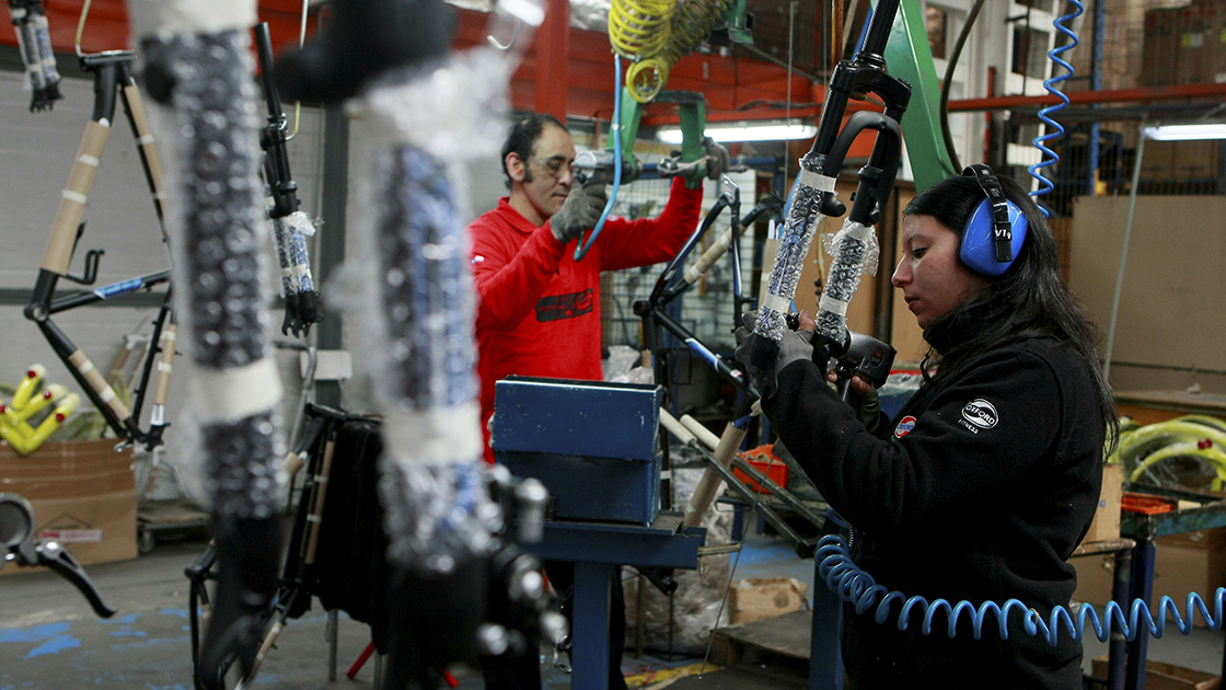 Trabajadores de la empresa Oxford