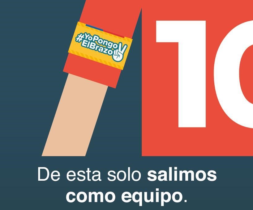 Yo pongo el brazo, la campaña para incentivar la vacunación.