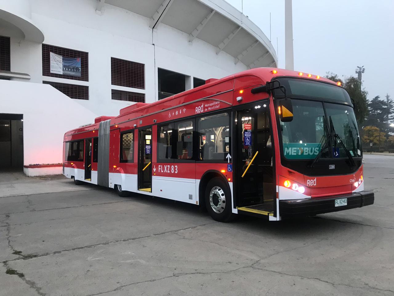 Bus eléctrico articulado