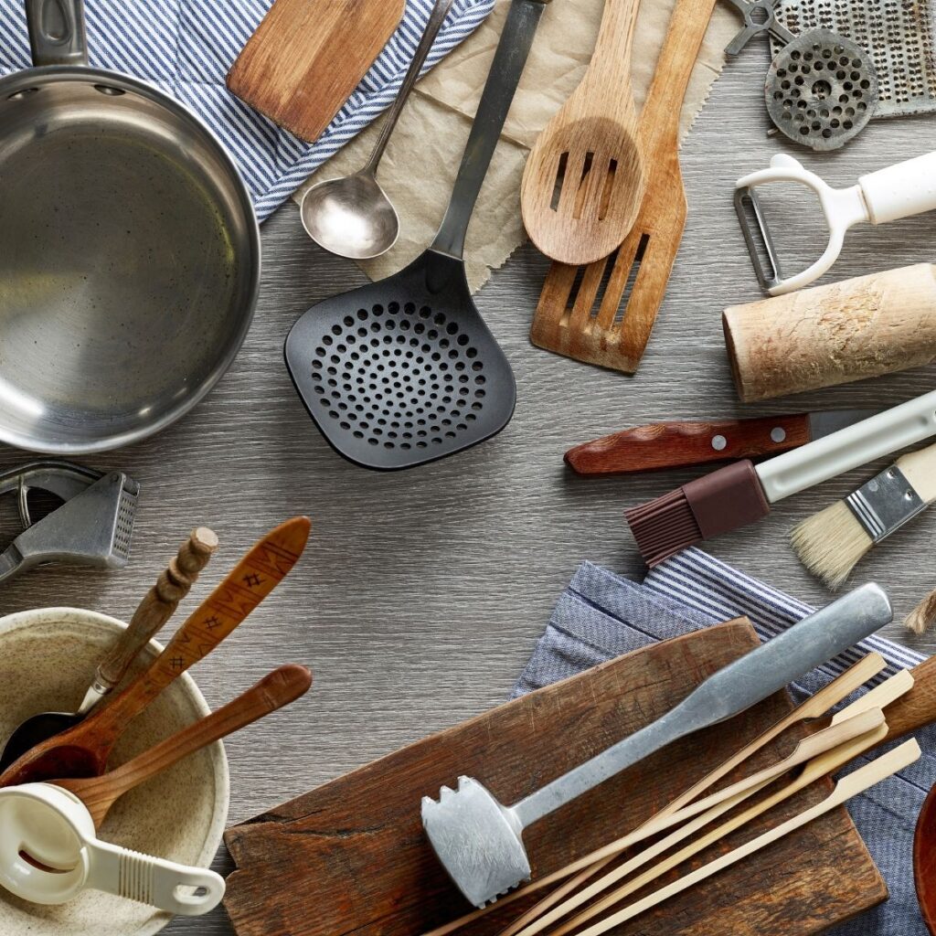 Las cucharas para cocinar, más allá de los diferentes materiales