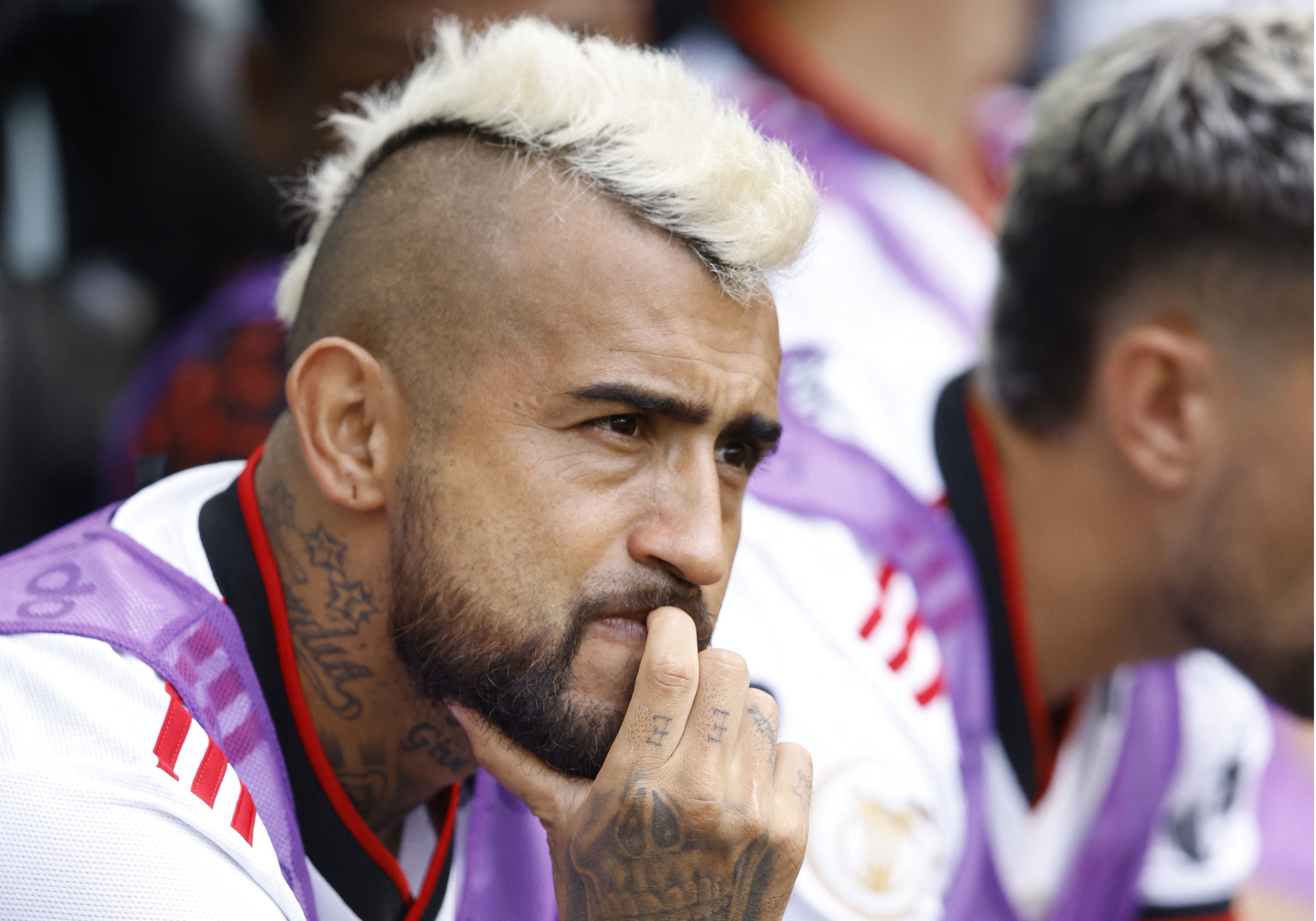 Arturo Vidal no ha encontrado la regularidad en Brasil.