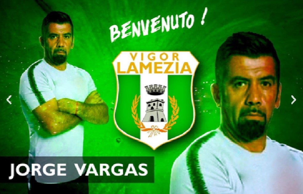 Jorge Vargas fue presentado como técnico del Vigor Lamezia, de Italia.