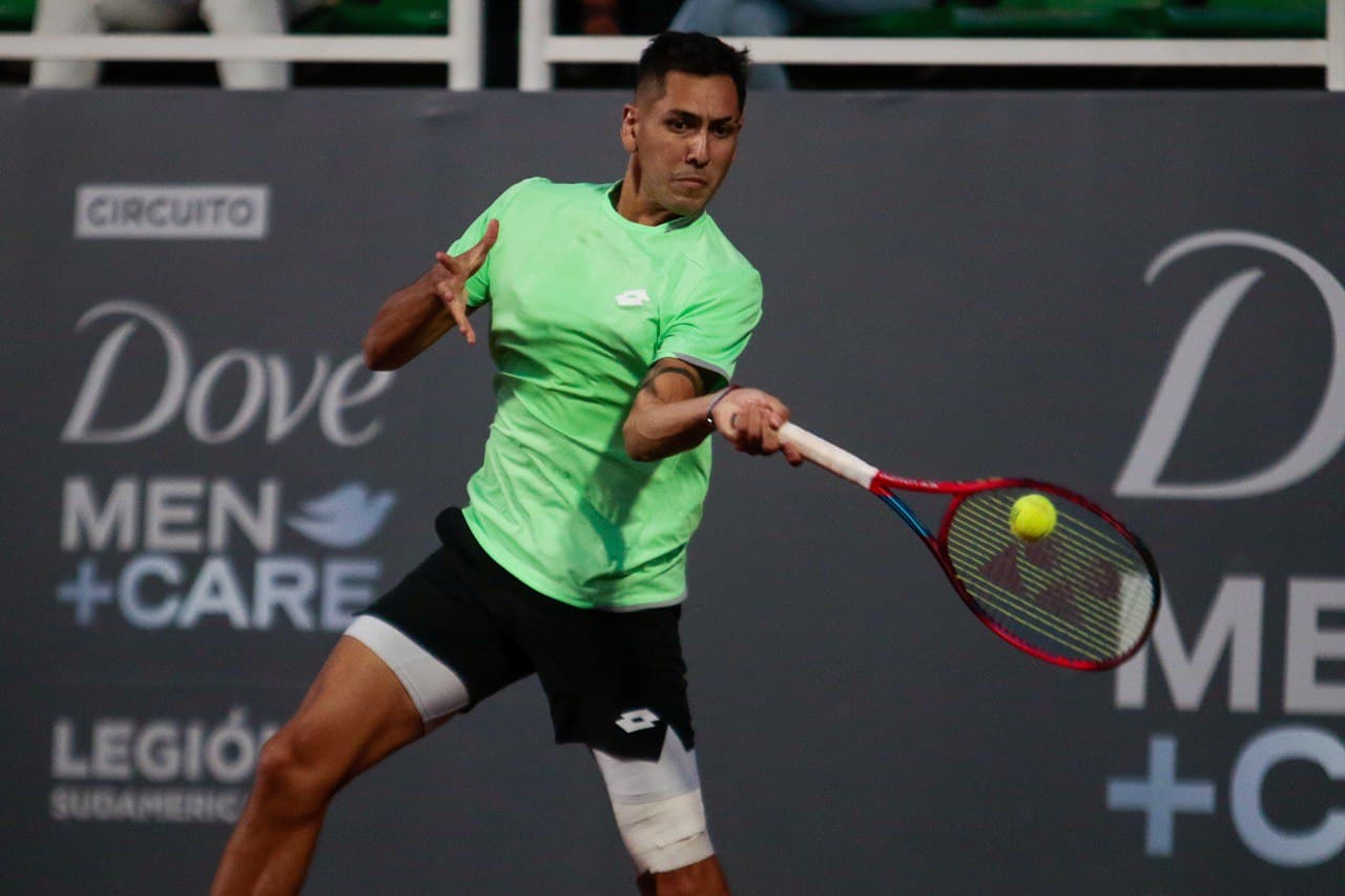 Alejandro Tabilo venció al argentino Guido Andreozzi.