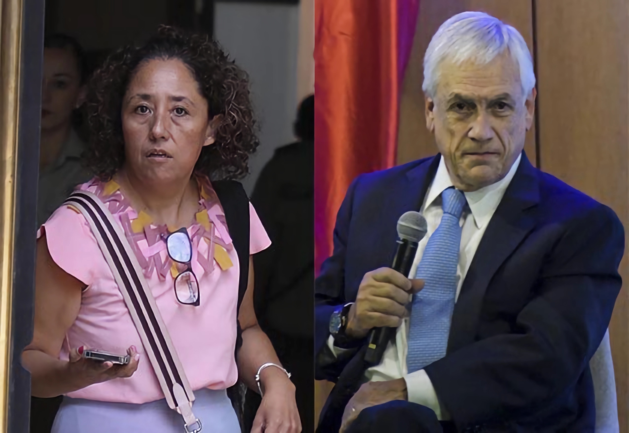 Ximena Chong y Sebastián Piñera.