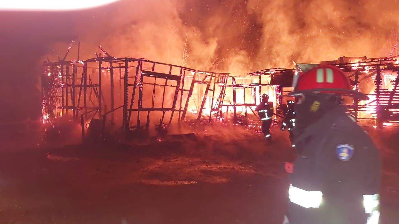 Ataque incendiario en Tirúa.