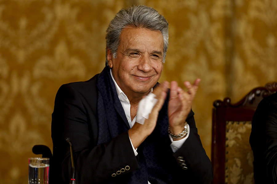 Lenín Moreno, presidente de Ecuador