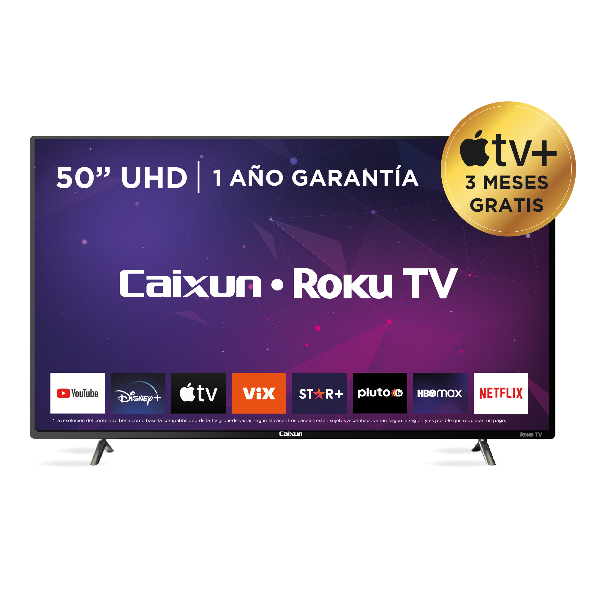 Televisor Caixun 40 Pulgadas Uhd Smart Google Tv C40vafg