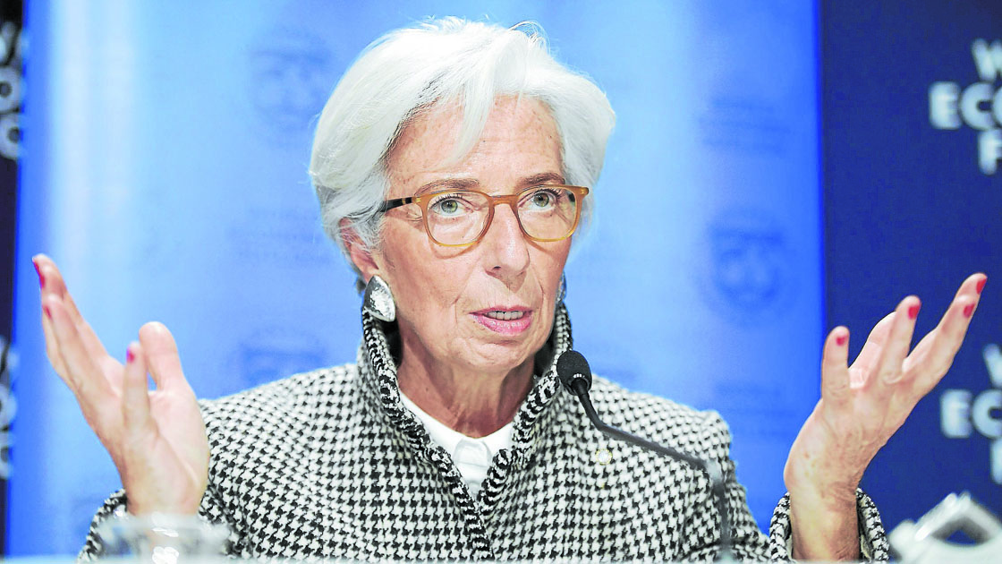 International Monetary Fund (IMF) Managing Director Christine Lagarde