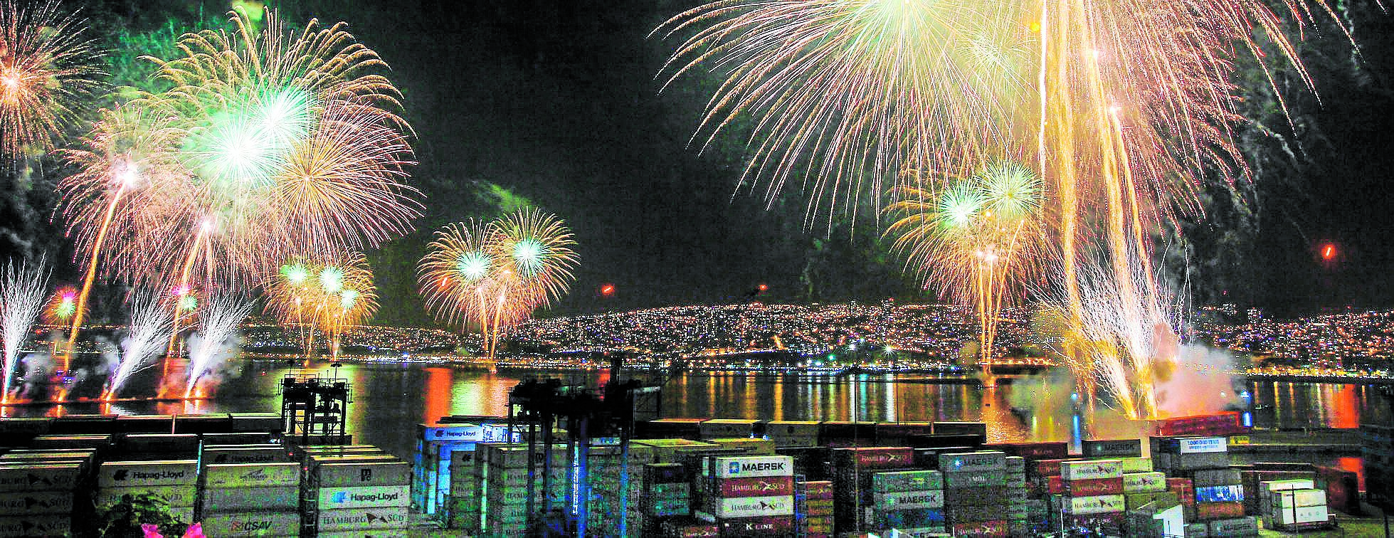 Año nuevo en Valparaiso 2018