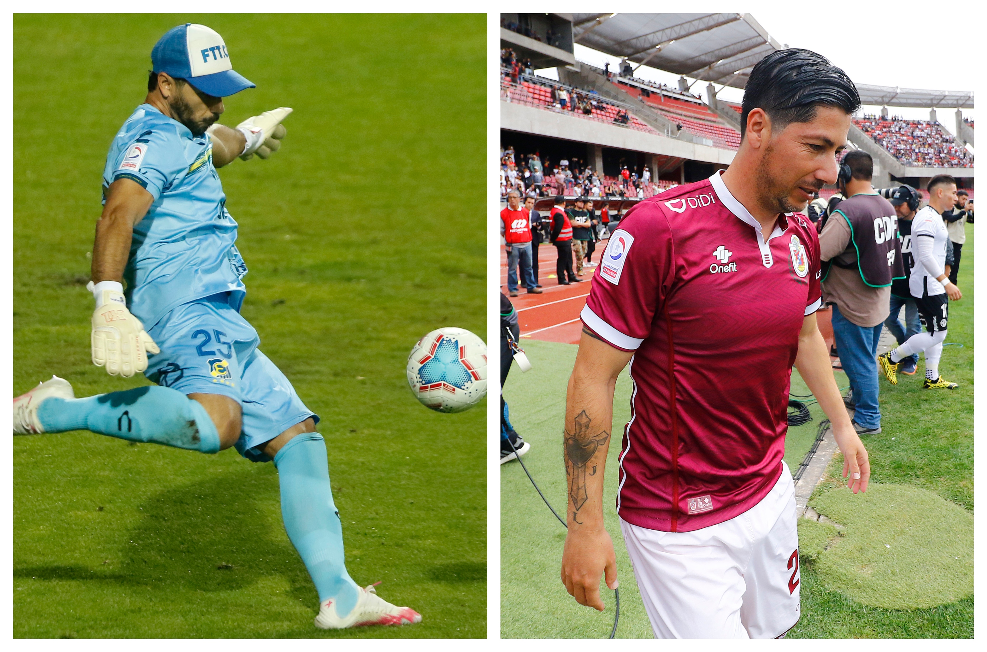 Johnny Herrera y Jaime Valdés, durante el Campeonato Nacional 2020.