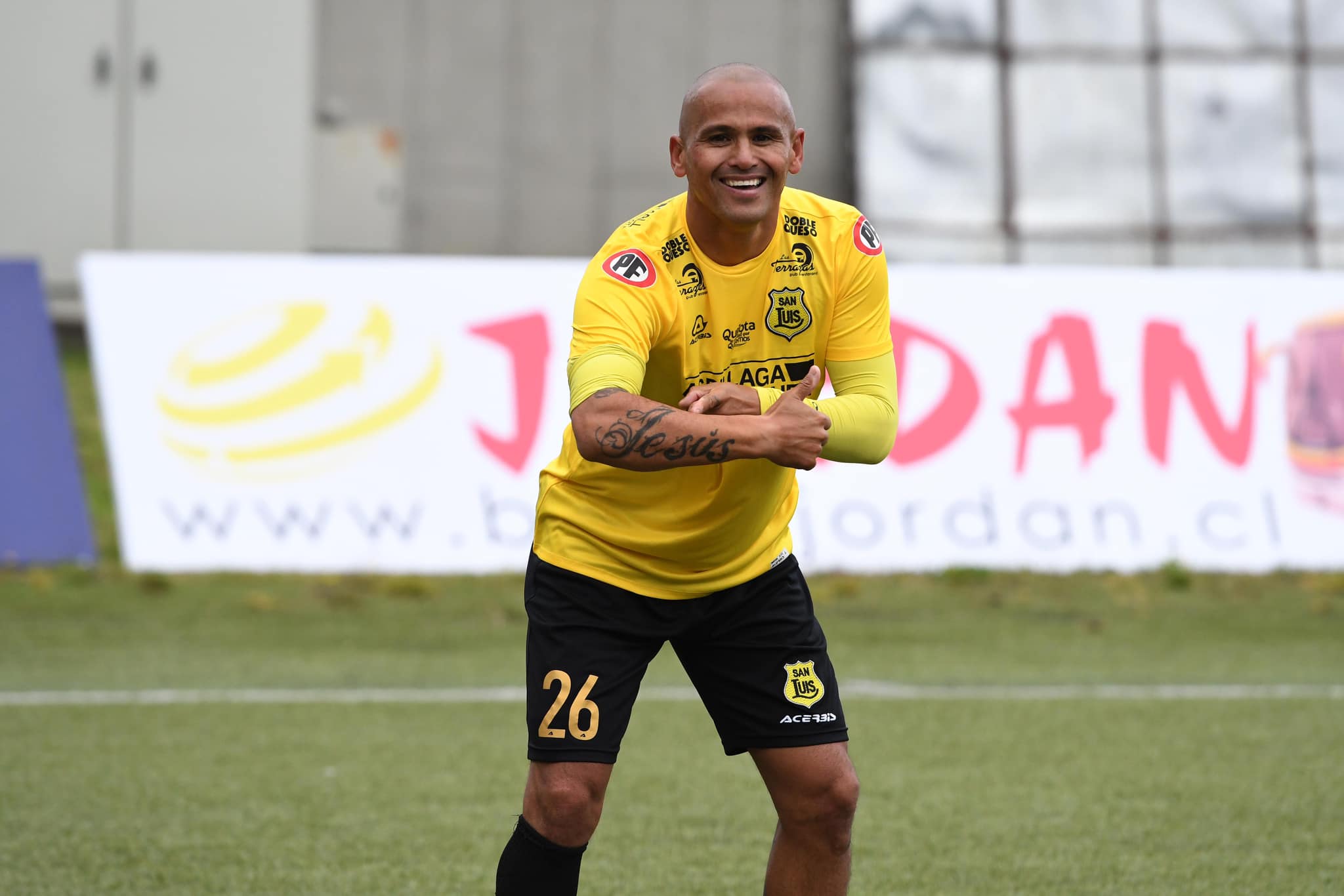 Humberto Suazo, goleador de San Luis de Quillota.