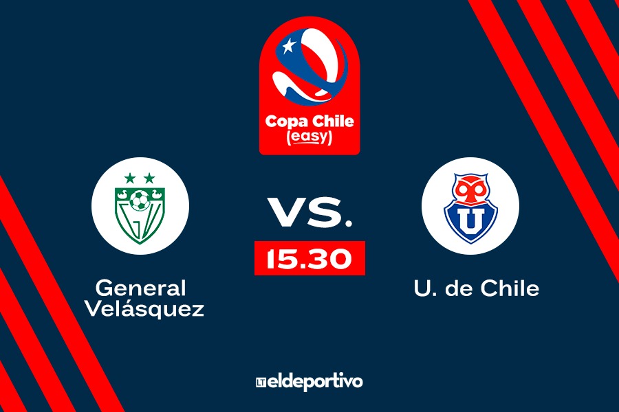 General Velásquez vs. Universidad de Chile Copa Chile EN VIVO tercera fase cuándo juega la U dónde juega la U a qué hora juega la U