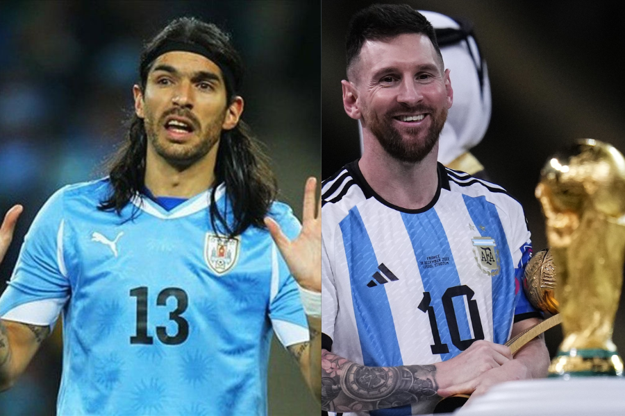 Sebastián Abreu asegura que la selección de Lionel Messi recibió ayuda arbitral en Qatar 2022.