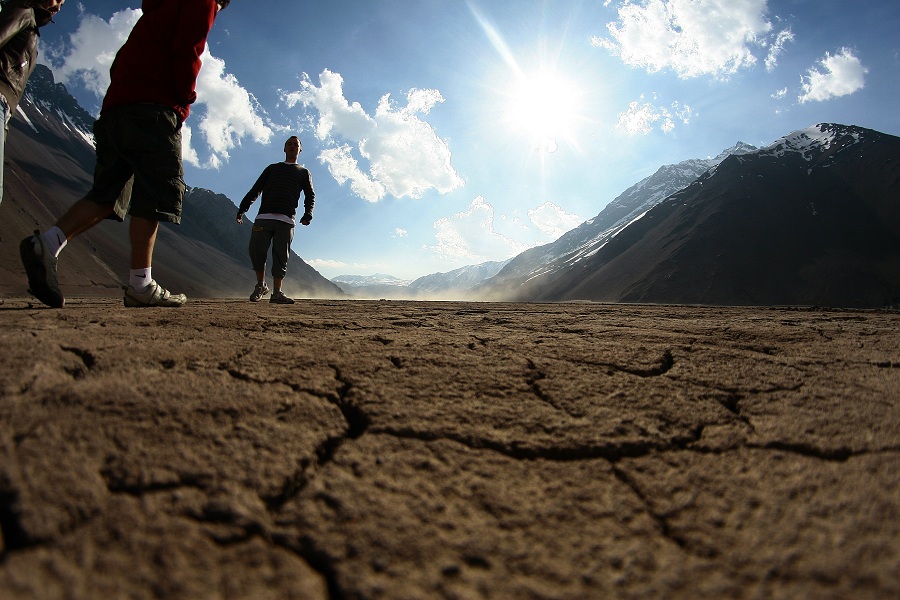 Embalse el Yeso y Cordillera del Cajón del Maipo