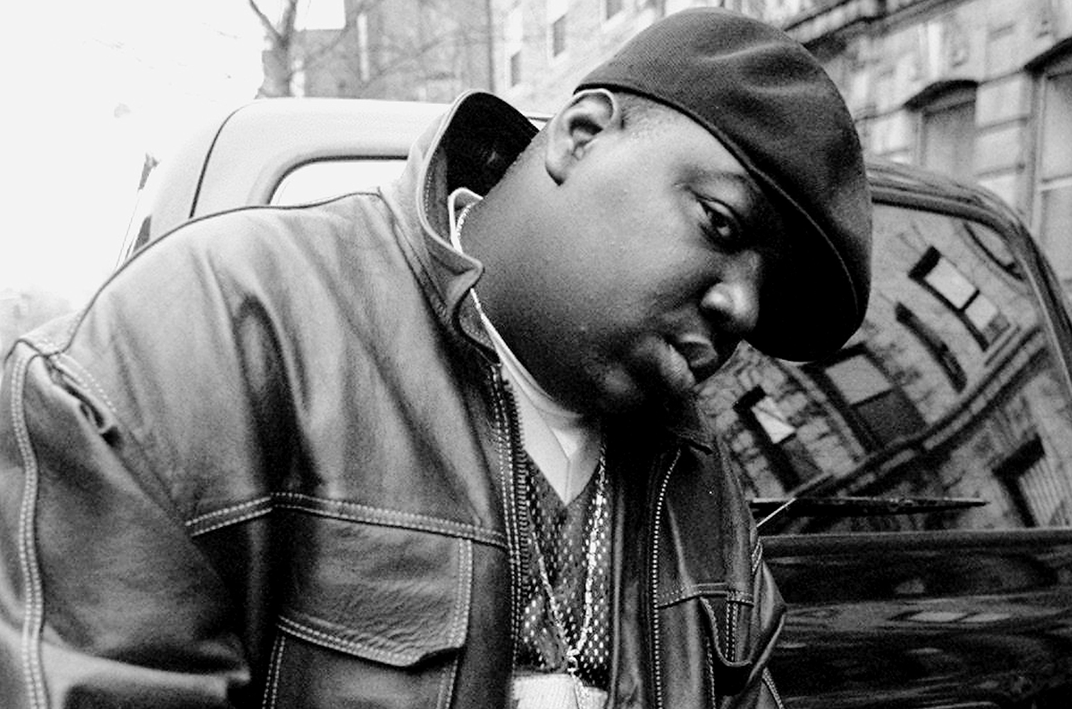 Rapper Notorious B.I.G., aka Biggie Smalls, aka Chris Wallac