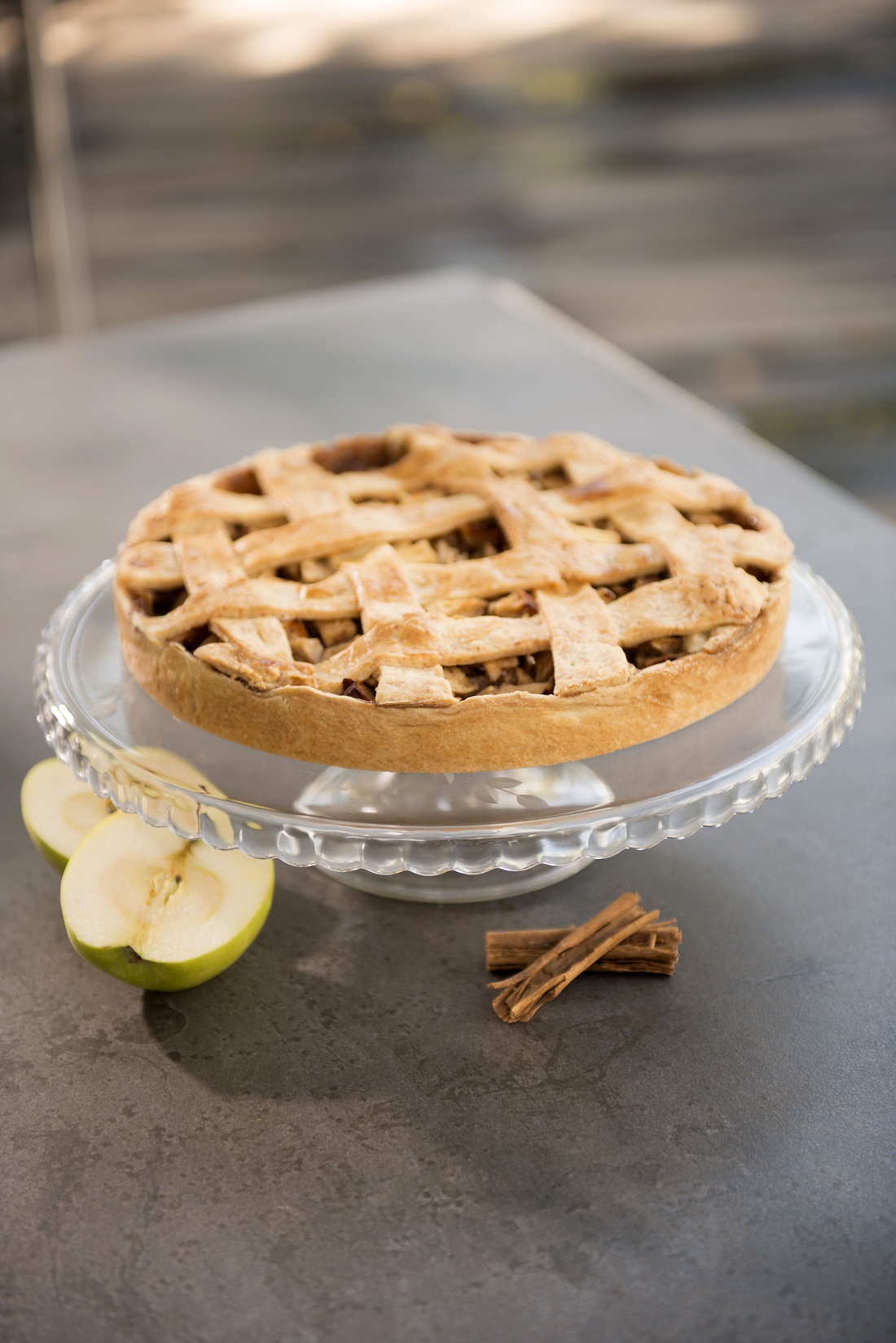 tarta de manzanas y nueces