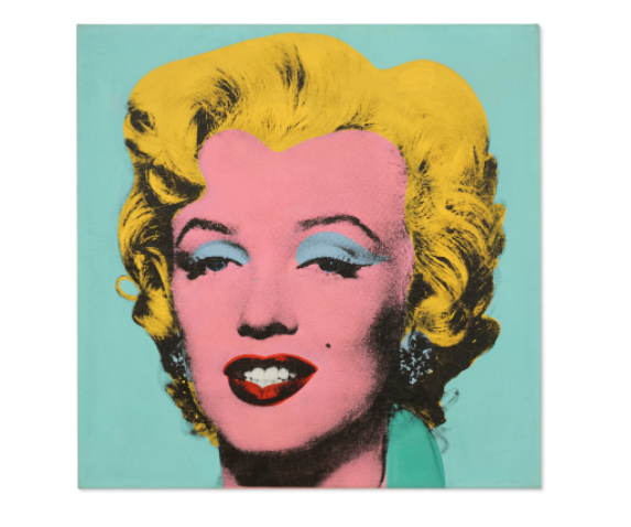 Shot sage blue Marilyn, cuadro de Andy Warhol que será parte de la subasta de Christie's