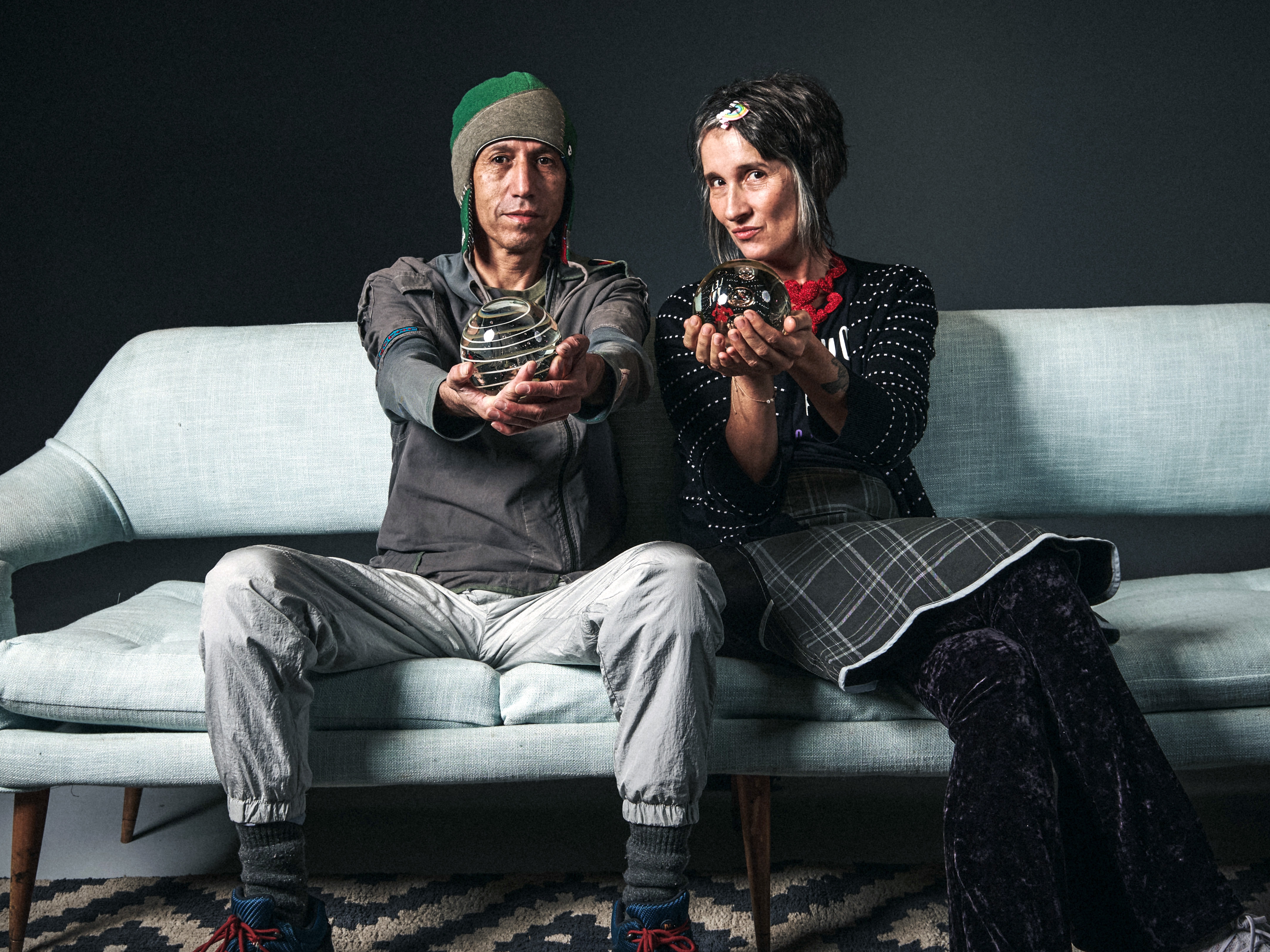 Héctor Buitrago y Andrea Echeverri de Aterciopelados para Bios, de National Geographic. Fotografía gentileza de Star +.