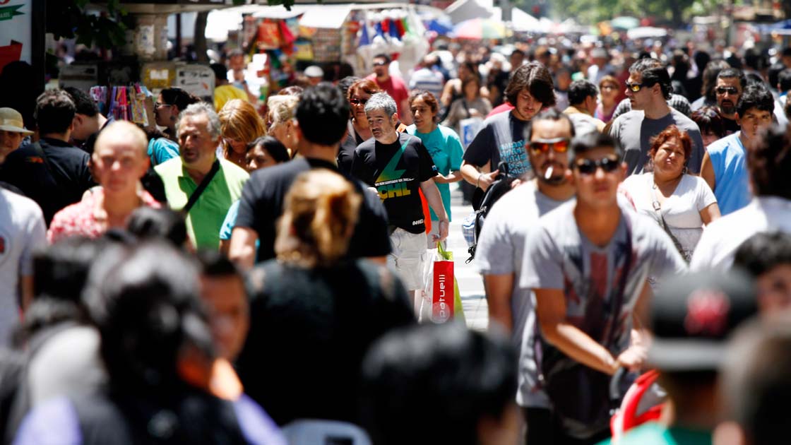 Gente, personas, Paseo Ahumada