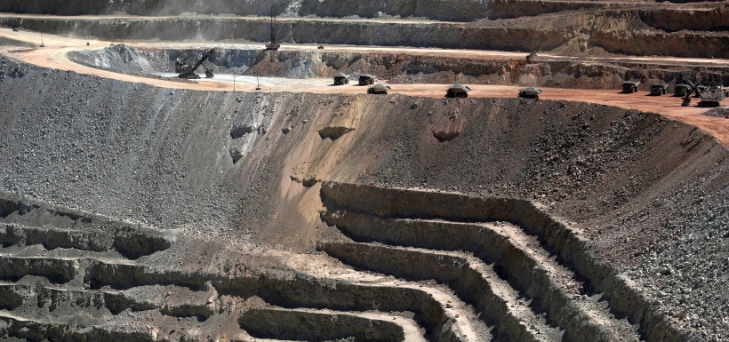 FILE PHOTO - A general view of Escondida, the world's biggest copper mine, in Antofagasta,