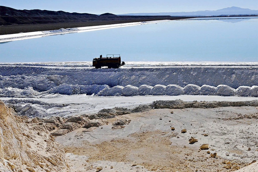 Plantas procesadoras del Litio en Salar de Atacama