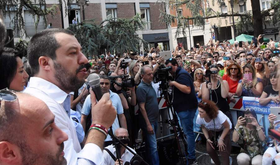 Interior Minister Matteo Salvini