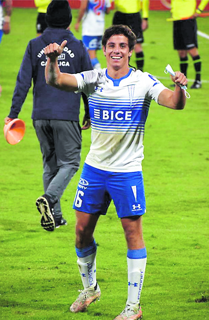 Clemente Montes, futbolista de Universidad Católica.