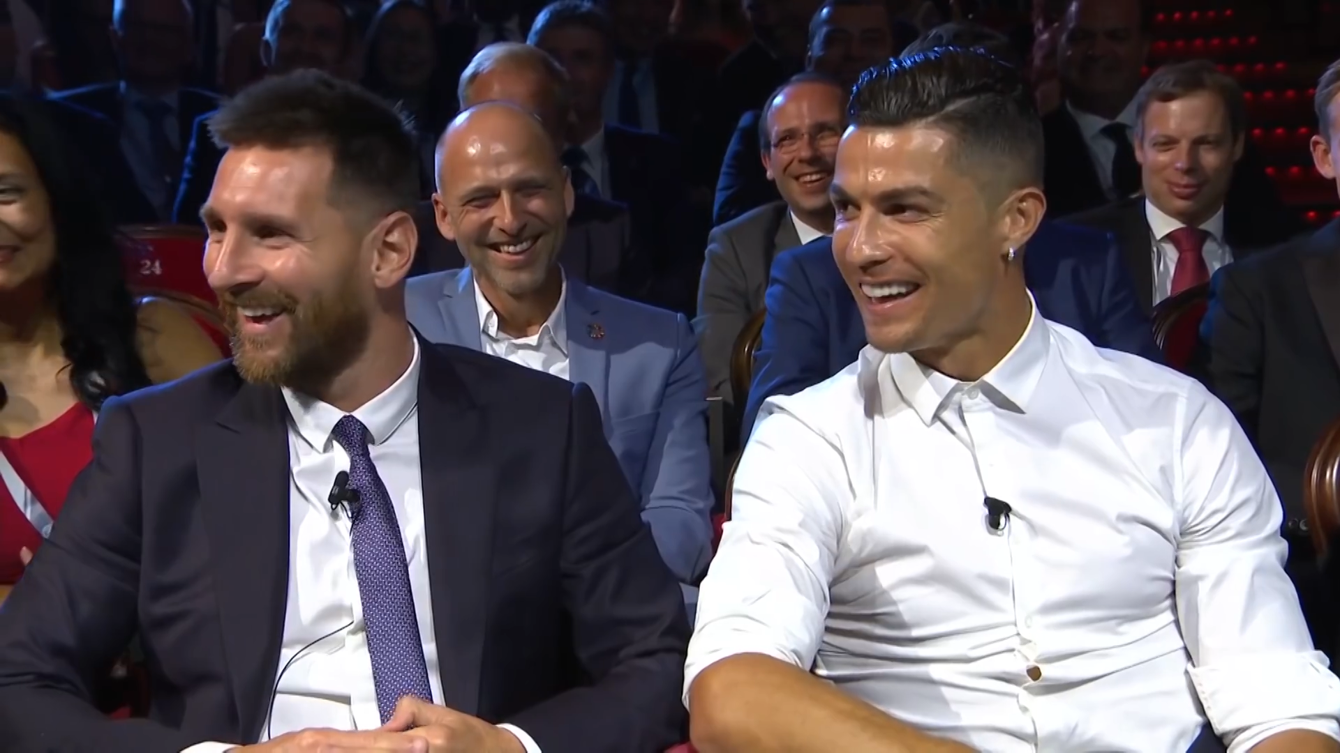 Messi y Cristiano